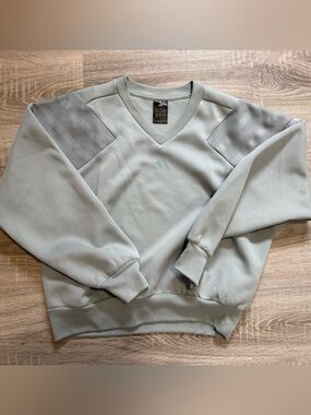 adidas Originals Women's Crew Neck Sweatshirt in Light Sage Green